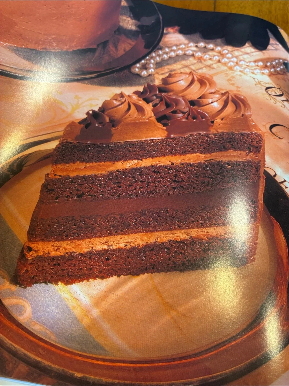 Death by Chocolate Cookbook by - vintage cookbook